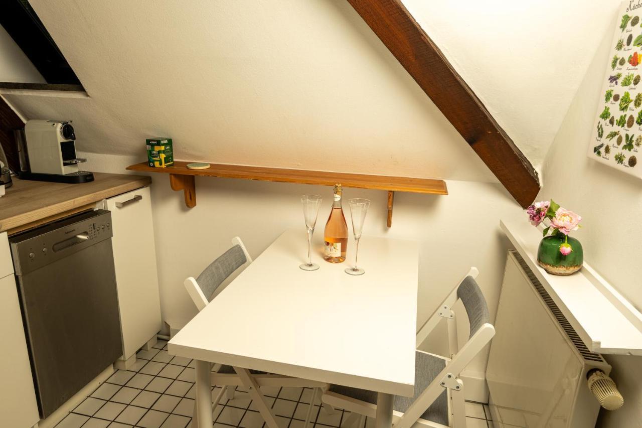 Feierabend Im Gruenen Appartement Haan Buitenkant foto