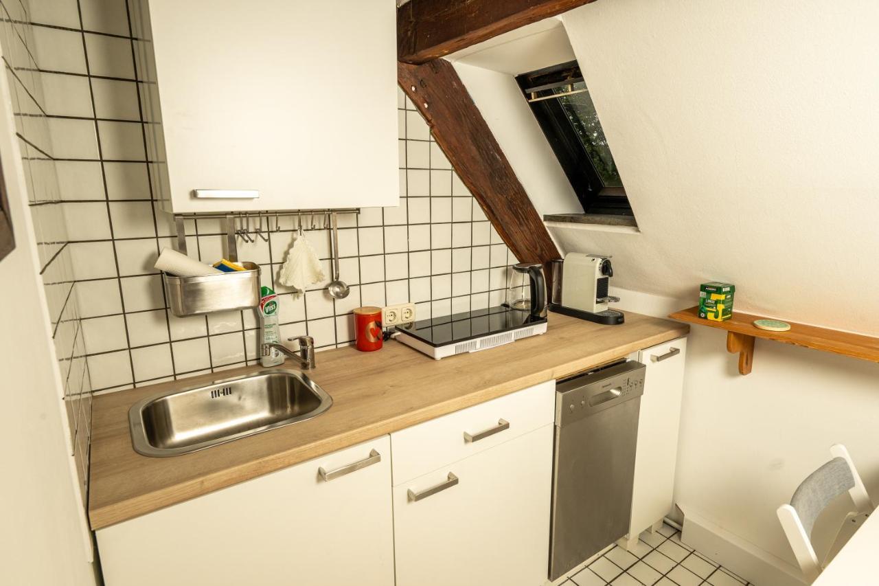 Feierabend Im Gruenen Appartement Haan Buitenkant foto